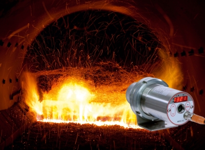 Misurazione della temperatura del letto di fumo con un pirometro