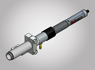 Pirometre ile PK 01-014 montaj kombinasyonu