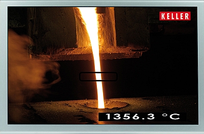 Bir dökme akışının video görüntüsü