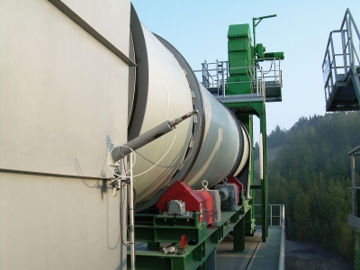 Mineral- und Recyclingtrommel