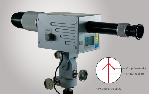 PV 11 intensity comparison pyrometer for precise optical temperature measurement.